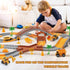 230+ Set 3 4 5 6 7 Playset Magickidz PCS Construction Tracks Toy for Kids - DIY Engineering Building with Excavator