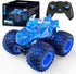 AUUGUU Remote Control Car, 2.4GHz Monster Trucks Toys with Light Spray, Birthday