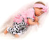 Reborn Baby Dolls Clothes Girl Pink Outfits for 20"-22" Reborn Doll Baby Girl Clothing