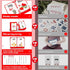 WJPC 58 116PCS 3,4,5, 3-6 Cards, High Frequency Sight Words Flash Cards for (Pre-K, Pre-Kindergarten, Kindergarten