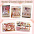 Flever Miniature Dollhouse DIY Kit - Sweet Talk Room with Furniture