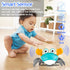 Hirger Crawling Crab Baby Toy, Tummy Time Toys for Infant 3-36 Months, Walking Dancing Crab for Toddler Birthday Gifts