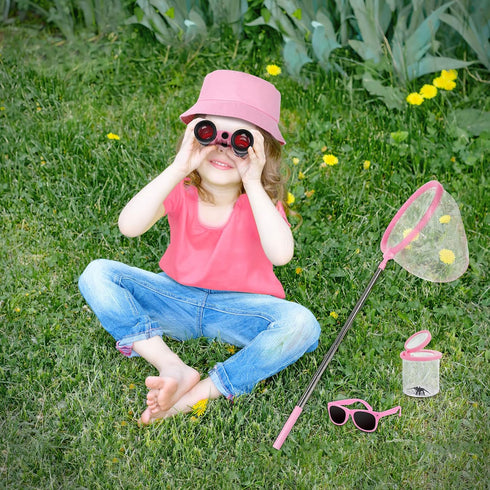Set 3-12 GIFTINBOX Bug Catcher Kit for Kids - Outdoor Explorer Toys for Kid - Bug Catching Kits with Binoculars Nature