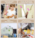 Puzzled 3D Puzzle Human Skeleton Wood Craft Model Kit, Fun DIY Wooden Toy for Decoration