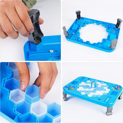 DR.DUDU Ice Breaker Game - Save Penguin On Ice Block Family Funny Game for Children's Day Gifts