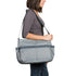 Lassig Stylish Tiles Grey Marv Shoulder Diaper Bag by