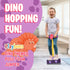 Triceratops Foam Pogo Stick, Coolest Jumper Toy for Kids Ages 3-7, Dinosaur Themed Fun for Boys and Girls