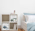 Set 2 Sweet Jojo Designs Construction Truck Foldable Fabric Storage Cube Bins Boxes Organizer Toys Kids Baby Childrens