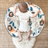 SWESEN Nursing Pillow Cover, Lion Breastfeeding Pillows Covers, Snug Fits Nursing Pillow Slipcovers for Boys Girls