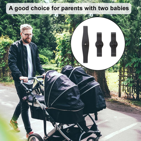 Ragyzity Twin Strollers Connector 2 in 1 for YOYO Strollers Pushchair, Accessories Pram Twins Coupler Bush