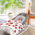 KICPOAY 30x40 Inch Swaddle Blanket for Red Poppy Flowers Baby Receiving Blanket Muslin Baby Swaddles Soft Cotton