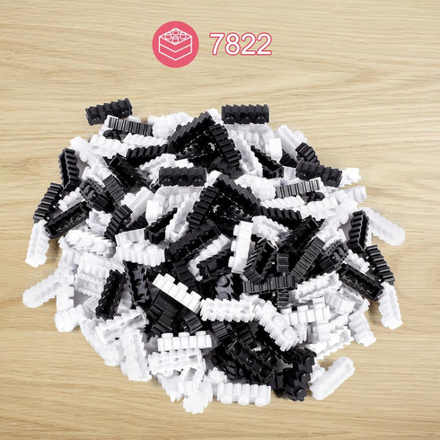 AHZILEI Animal Panda Mini Blocks Building Set - 7822 Pcs Cute 3D Puzzle Toy Kits, DIY Educational Gift