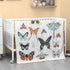 47 47 Inch Summer SmoothNovelty Butterfly Muslin Blanket x Warm Soft Cotton Muslin Swaddle Blanket, Boho Nursery