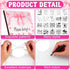 FIONUPI 55 1 22 22 10 Pcs Baby Bibs Decorating Kit Includes Wooden Pink Bow Baby Shower Game Sign DIY White Bibs Bow