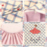 Set 100% 3 Sets Cute Princess Printed Crib Bedding Cotton, Pieces Girl and Red Heart Pattern Duvet Bedding Includes