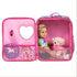 Ecore Fun 5 Items 18 Inch Dolls Bag Set with Accessories, Doll Clothes, Shoes, Sunglasses, Backpack and Toy Dog