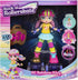 10" Rock N Rollerskate Doll Rainbow Riley Light Up Remote Control Rollerskating Doll - Plays Music and Skates!, H