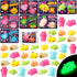 JOYIN 36 Packs Valentines Day Gift Cards with Glow in Dark Mochi
