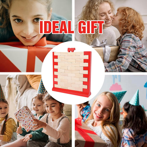 Brick Wall Game - Fun Family Game for Boys and Girls, Perfect for Indoor and Outdoor Parties