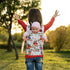 HappyVk - Baby Doll Carrier - Front and Back Carry Positions - Adjustable Straps- Pretend Play Toy for Girls