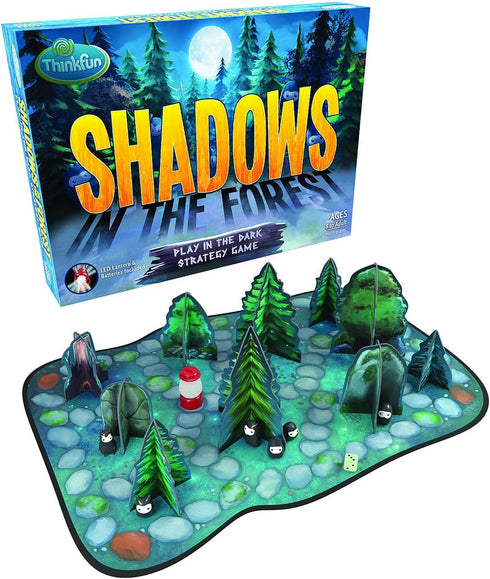 ThinkFun Shadows in the Forest - Unique Play-in-the-Dark Board Game | Ideal