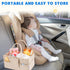 Maliton Diaper Caddy Organizer for Baby Boy Girl - Car Organizer with Handles and Lid for Newborn Essentials