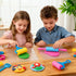 MAGIKON 6-Piece Set Kids Dough Tool Colorful, Child-Safe Modeling Clay Accessories for Small Hands