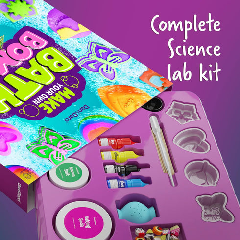 Bath Bomb Making Kit for Kids, Crafts Science Project for Age 6-12, Easter Gift for Girls and Boys