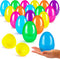 JOYIN 3.15" Easter Eggs, Fillable Plastic Eggs Empty Colorful Bright Eggshells with