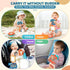 1 1-3, Busy Board for Year Old, Travel Toys for Toddlers Montessori Busy Board - Car Airplane Essentials, Sensory