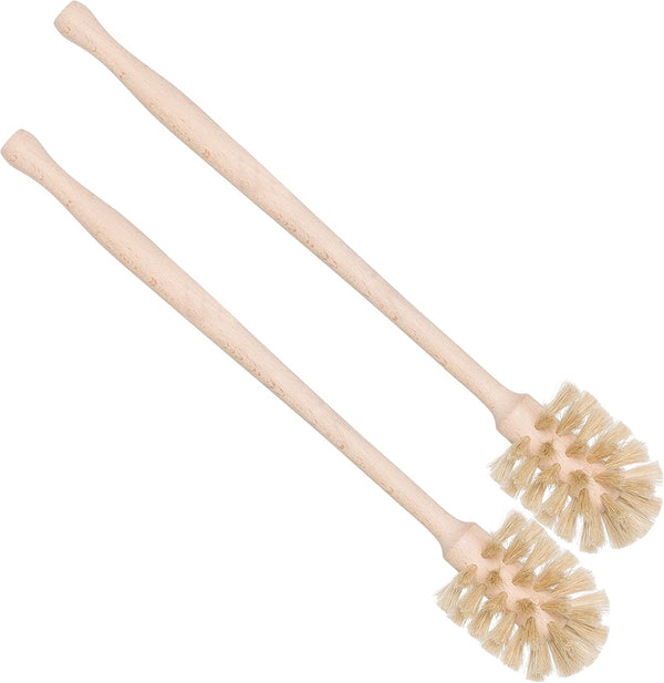 REDECKER Bottle Brush Cleaner - Horsehair and Beechwood Handle for Vases, Pitchers,