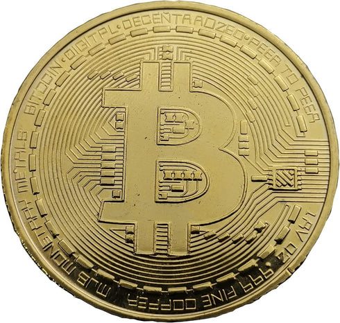 Bitcoin Waterproof Gold Playing Cards with Commemorative Bitcoin in Protective Plastic
