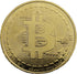 Bitcoin Waterproof Gold Playing Cards with Commemorative Bitcoin in Protective Plastic