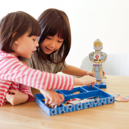 Melissa & Doug Joey Magnetic Wooden Dress-Up Pretend Play Set (25+ pcs) for Ages 3+