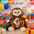 Mommy 5 3-8, Monkey Stuffed Animals, Monkey Plush with Baby, Pcs Plush Toy for Girl Boy, Birthday Gifts for Kids