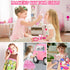 Set 3 4 5 6 7 3-5 4-5 6-8 GJZZ Play Purse for Little Girls Toys - Toddler Purse Pretend Play Makeup Toys for Year Old