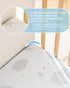 Pack 38x26'' Pack and Play Mattress Breathable Soft Plush Memory Foam for Baby Toddler Travel Includes Removable
