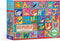 eeBoo Animal ABC - 20 Piece Big Puzzle for Ages 3 and Up, Aids in Pattern, Shape, and Color Recognition