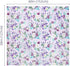 50 60 Inch, Toddler Blanket x Large Baby Blanket for Kids, Super Soft Warm Minky with Dotted Backing, Purple Floral