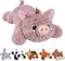 GILFWM 27" 5 Lbs Weighted Stuffed Animals Pig, Heatable and Coolable Weighted