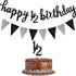Boao Pre-Strung Half Birthday Decorations Set, 6 Months Happy 1/2 Birthday Banner, Cake Topper for Baby Shower