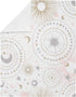 Sweet Jojo Designs Star and Moon Celestial Baby Girl Receiving Security Swaddle Blanket for Newborn or Toddler Nursery