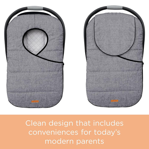 liuliuby Winter Carseat Covers for Baby | Infant Car Seat Cover Baby | Doona Accessories | Warm & Thick Fleece Canopy