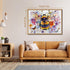 Flowers Bee Puzzles for Adults 1000 Pieces - Garden Bee Butterfly Jigsaw Puzzles as Nature Home Decor