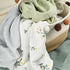 4-Pack 40 38 inches GLLQUEN BABY Muslin Swaddle Blankets for Girls Boy, Baby Blankets for Girl Boy, Newborn Receiving