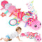 Baby Girls Toys 6-12 Months - Infant 6-in-1 Sensory Music Animal Stuffed