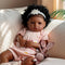BABESIDE Black Baby Dolls, 20 Inch Realistic Cute Soft Body Baby Doll