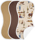 Sweet Jojo Designs Western Cowboy Baby Boy Absorbent Burp Cloths for Infant