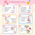 300+PCS 2026 4 5 6 7 8+ GirlsHome Fabric Flower Bouquets Toys, Upgrade DIY Flower Making Kit for Kids, Reusable Arts