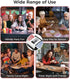 1-2 10, Automatic Card Shuffler for Decks, Electric Playing Card Shuffler with Auto & Manual Modes, Low Noise